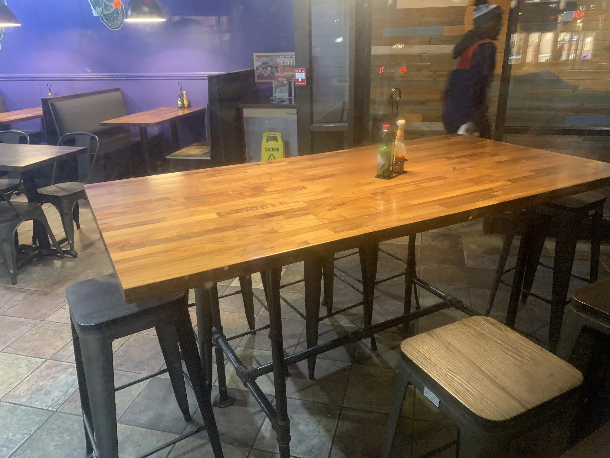 Modern Minimalist Maple Dining Tables for Commercial Use