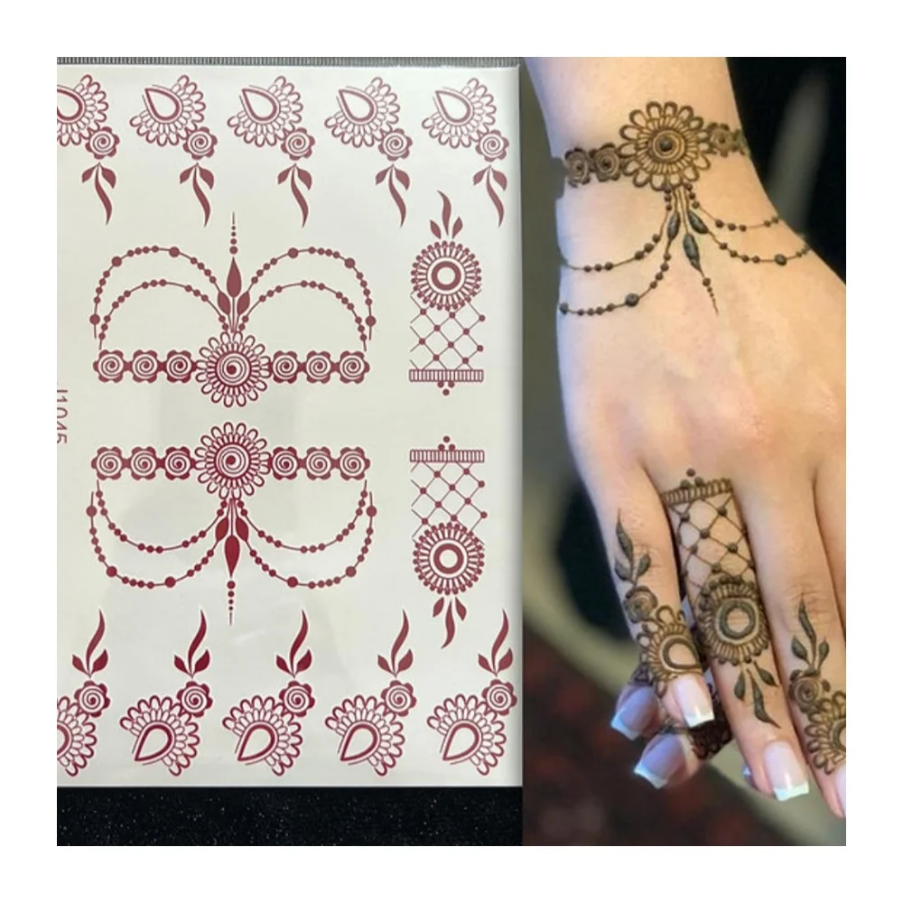 Simple Easy Bracelet Henna Design On Stock Photo 1712095117 | Shutterstock
