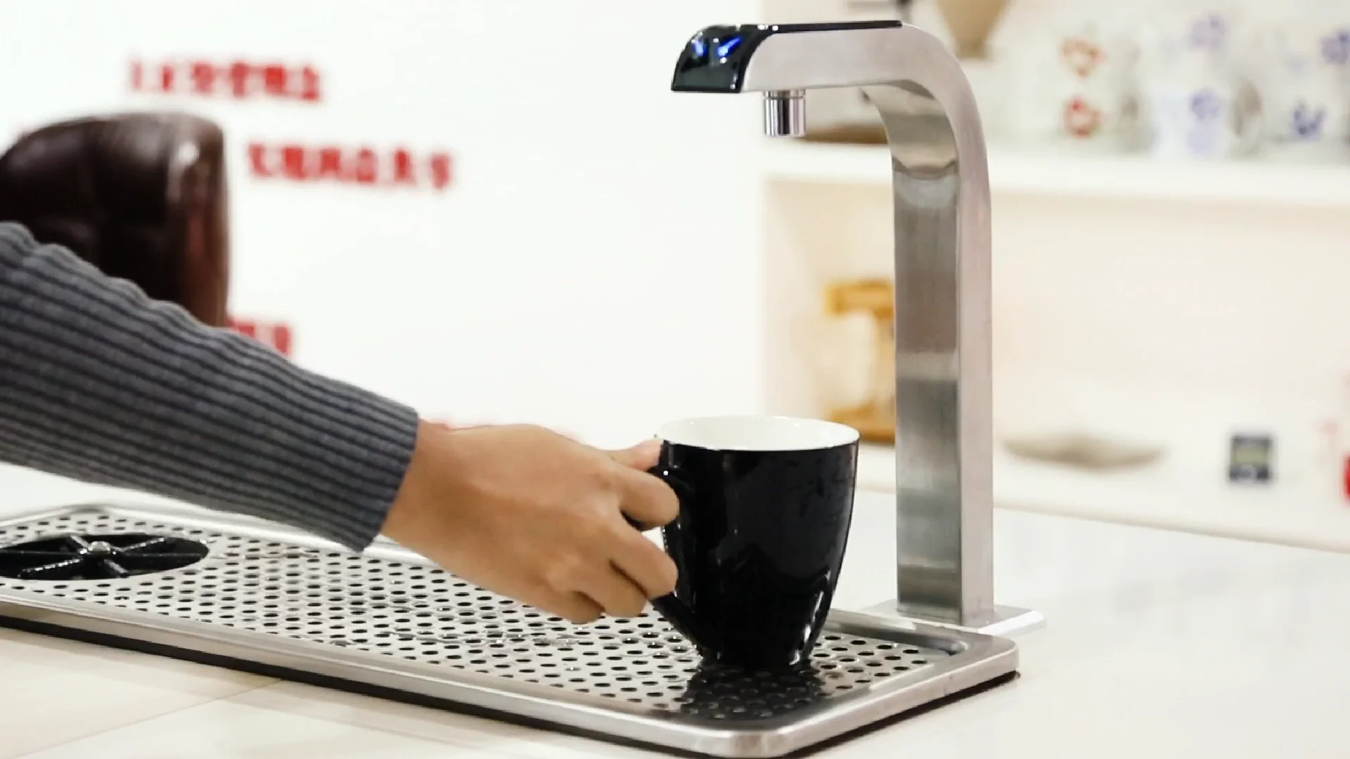 Commercial Desktop Hot Water Dispenser Touch Hot Water Boiler Smart