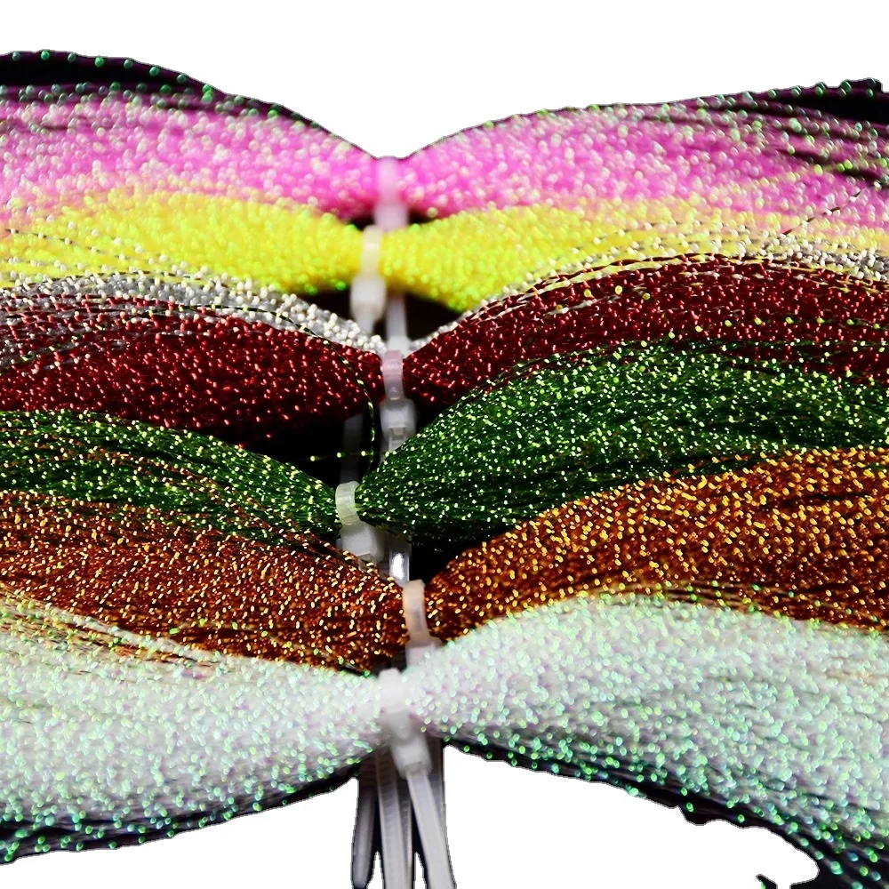 fly tying materials flashabou tinsel assorted