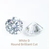 White D Round Brilliant Cut