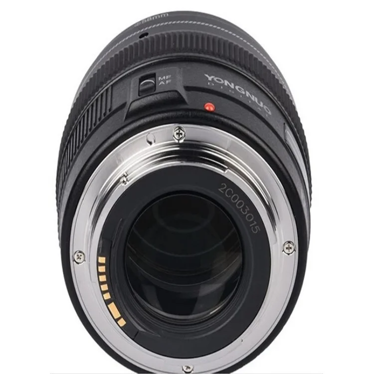 
Фиксированный фокусный объектив YONGNUO YN100mm 100mm F2N для камеры Nikon, Поддержка AF/MF, Большая диафрагма, Стандартный Средний телеобъектив 