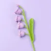 Producto terminado-Cuatro flores Linglan-Púrpura