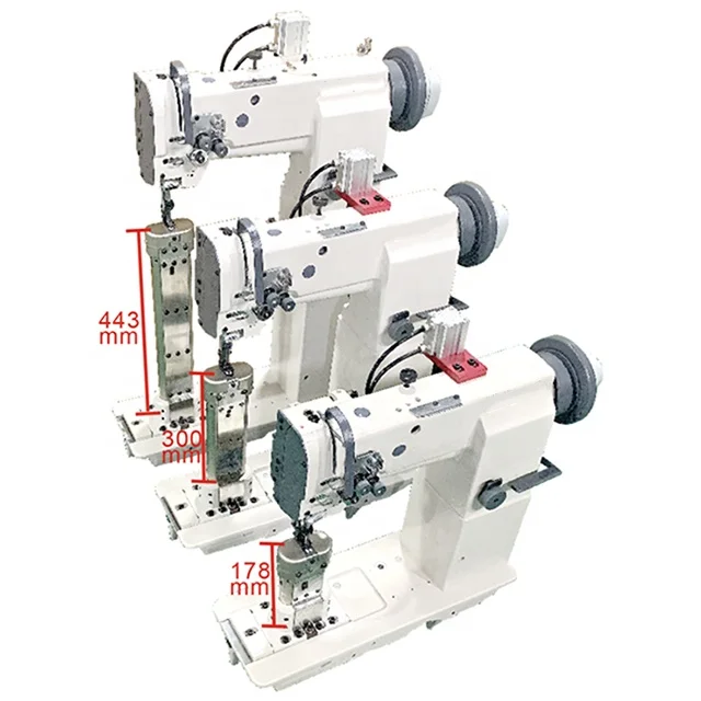 8365D Double Needle Post Bed Compound Feed Lockstitch Sewing Machine