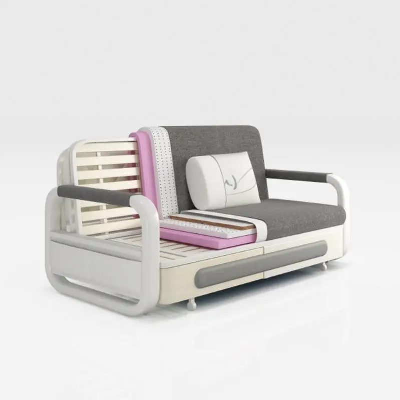 Multi Function up Hostery Spa Large Salon Settee Protective Functional Patchwork Sofa Beds With Storage