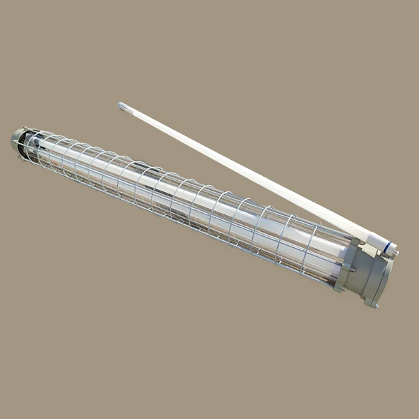 Explosion Proof Light ATEX Approved  Led Fluorescent Tube Light Single and Double Led Fluorescent Tube Light
