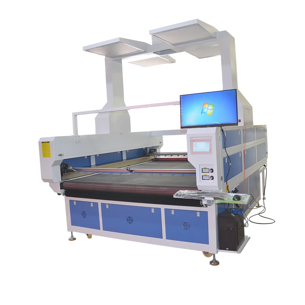 CO2 Laser Cutting Machine High Efficiency Solution for Delicate Fabric Cutting 6090 1814 1820 1825 1830 details
