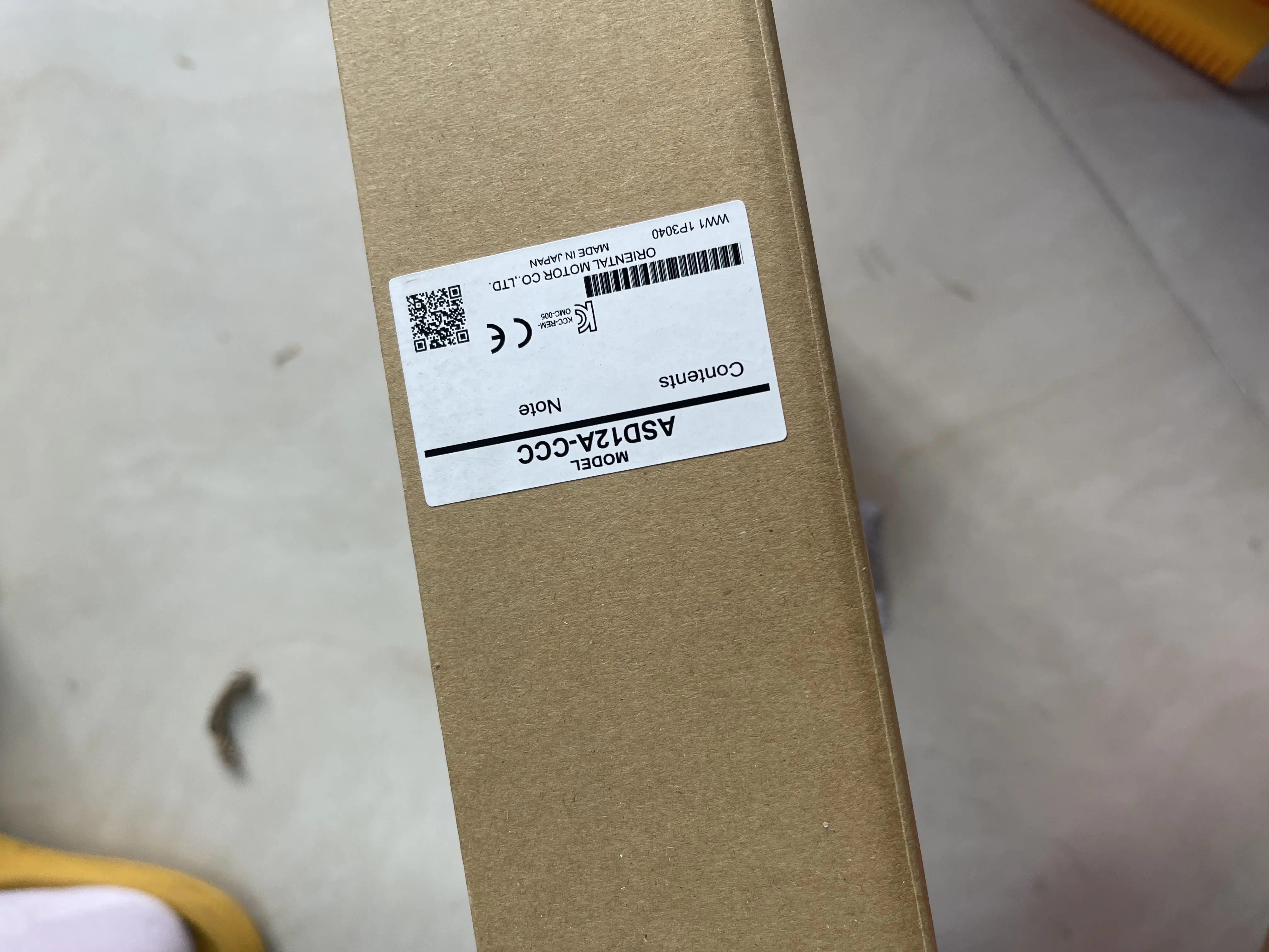 Oriental Motor Stepper Motor Driver ASD12A-CCC