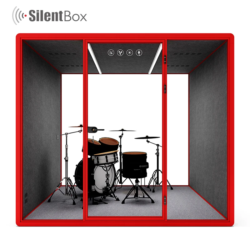 Customized Movable Easy Install Medical Isolation Room/Soundproof Room Booth/Work Pod Sound Proof