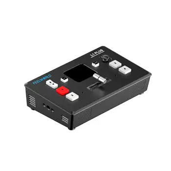 FEELWORLD L1 PLUS 4 Channel Video Mixer Switcher Touch Screen USB2.0 Recording PTZ Control Usb3.0 Streaming Atem Video Mixer detail image