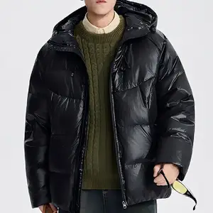 Custom-made Sample Order City Outdoor Thick Down Coat Winter Waterproof Trench Coat Warm Jacket Men's Down Coat
