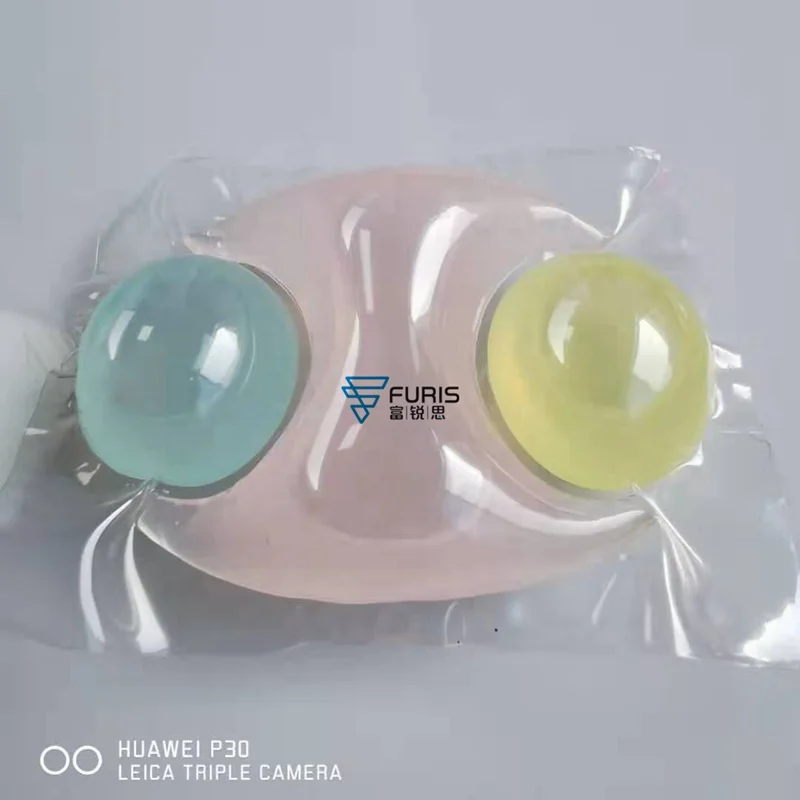 Автоматическая Водорастворимая пленка упаковочная машина для жидкий стиральный порошок Pod делая машину