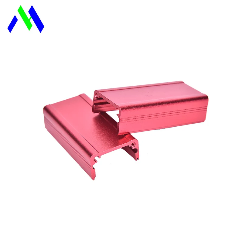 Custom Anodized Aluminium Enclosure Extruded Black Electronics Control Box Cases Extruded