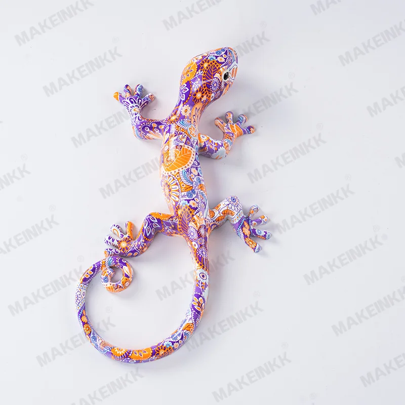 Customized 3D Resin Gecko Fridge Magnet - Wholesale Tourism Souvenir with OEM Service for Home Decoration  Tourism Souvenir