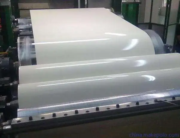 Ламинированная стальная пластина для письменной доски белый размер на