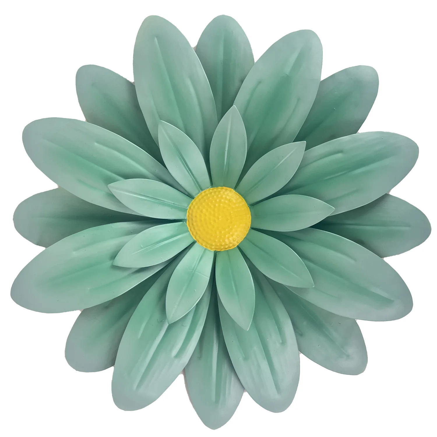 Outdoor Metal Flower Wall Art  Cute FlowersHanging for Outside Yard Porch Lawn