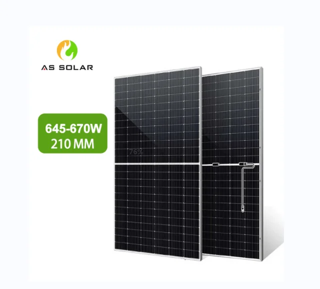 210mm 132Cells 650watts Mono Half Cell PV-Module Solar Panel whole home Solar System