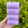 Flower scent 4 rolls 60 bags 1.5silk