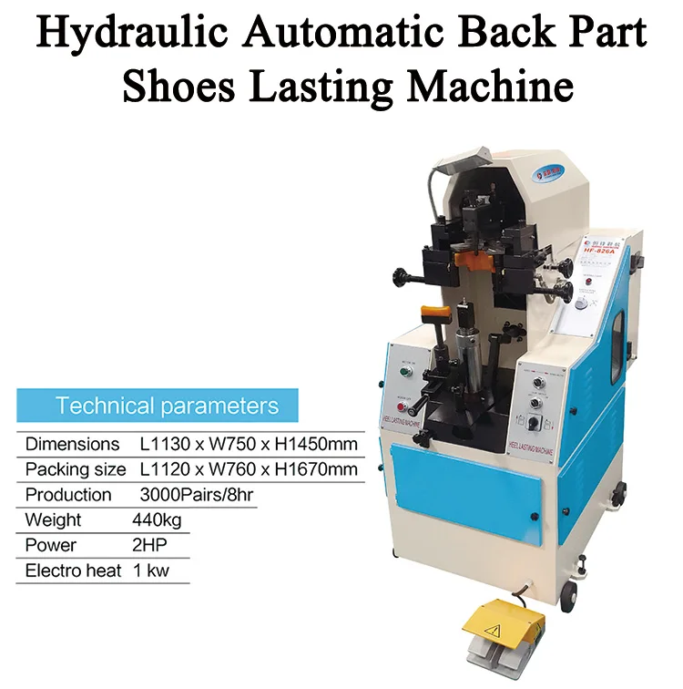 Footwear shoe lasting making machines heel lasting machine for