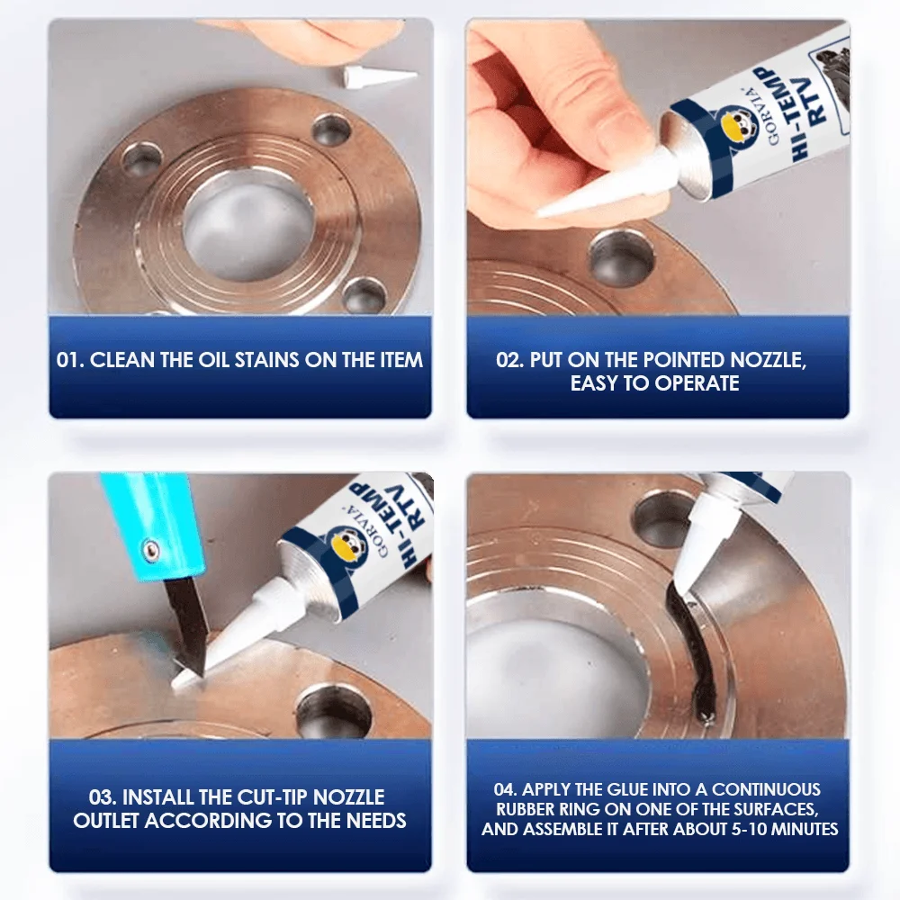 Heavy Duty Engine Sealant Rtv Silicone Gasket Maker Buy Gp Rtv