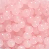 Perles imitation jade 6 mm - Rose clair