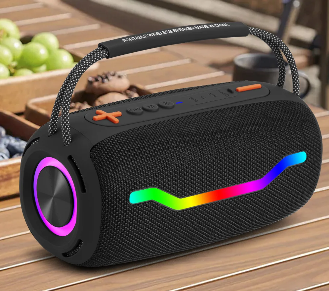 Boombox 520 Speaker Portable Wireless Bluetooth Speaker Outdoor Sport Music  Player Boombox Party Box Speakers for Home