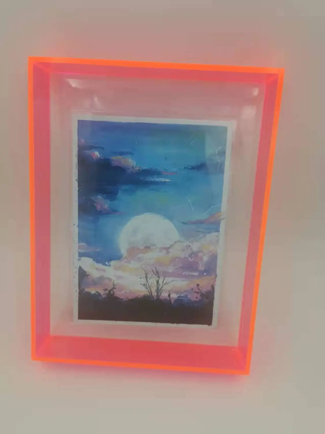 Cornice Magnetica In Acrilico LOOKEY Con Supporto – Portafoto Per Primo Anno Del Bambino – Regalo Di Compleanno E Festa Della Mamma - 2