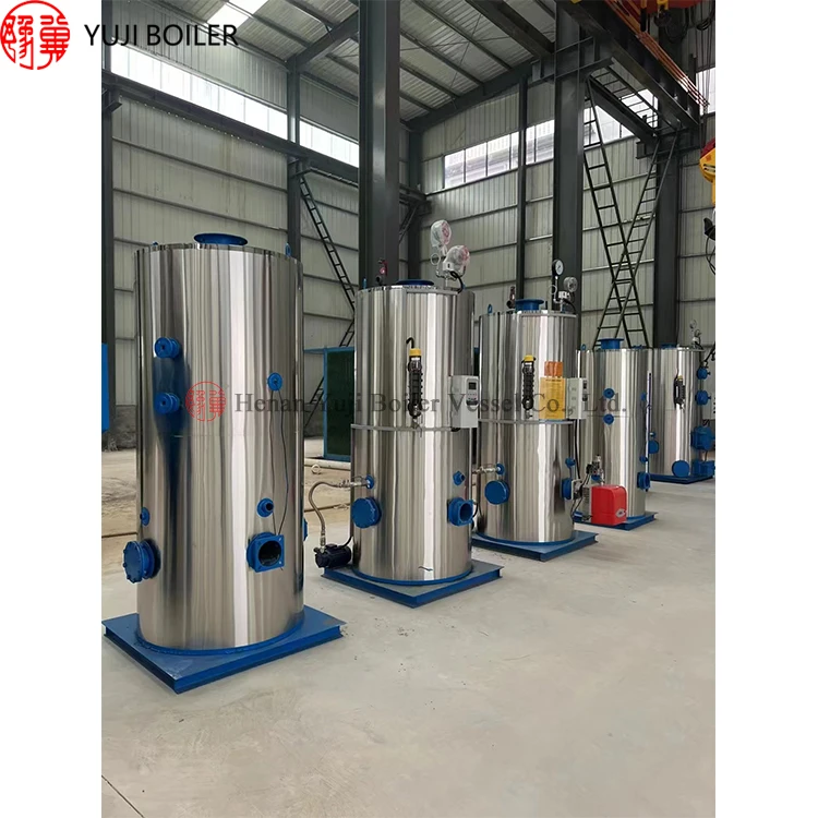 Factory Sell 35-1000 Kg/H Vertical Type Fuel Gas(Natural GaLp Gas Coal  Gas)/ Oil (Light Diesel)Steam Boiler (Ce Certificated)