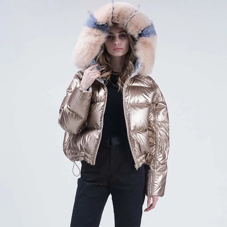 Best Seller Women Winter Down Feather Fox Fur Coat With Reasonable Price -  Buy Women Winter Down Feather Fox Fur Coat,Fashion Fur Vest For Men,Custom  Fur & Leather Fox Fur Coat Women Product on