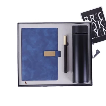 B021 Custom Logo Promotion Conference Corporate Notebook Luxury Promotion Business Gift Set For Men And Women Gift