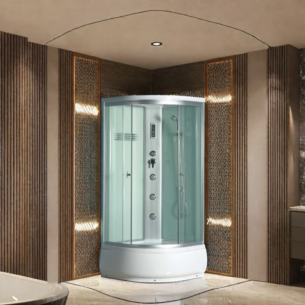 Philippines Portable Prefab Bathroom Modular Steam Shower Room