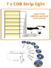 7 X bande lumineuse COB