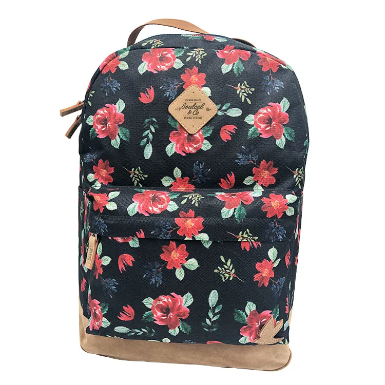 black backpack for college