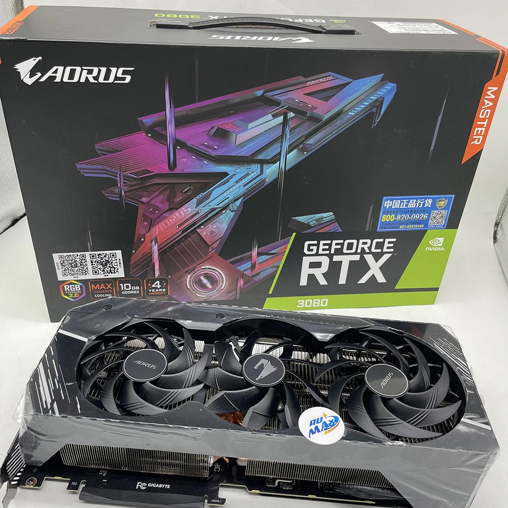 AORUS GeForce RTX 3080 10GB グラフィックボード GV-N3080AORUSX W-10GD | GIGABYTE NVIDIA GEFORCE RTX 3080
