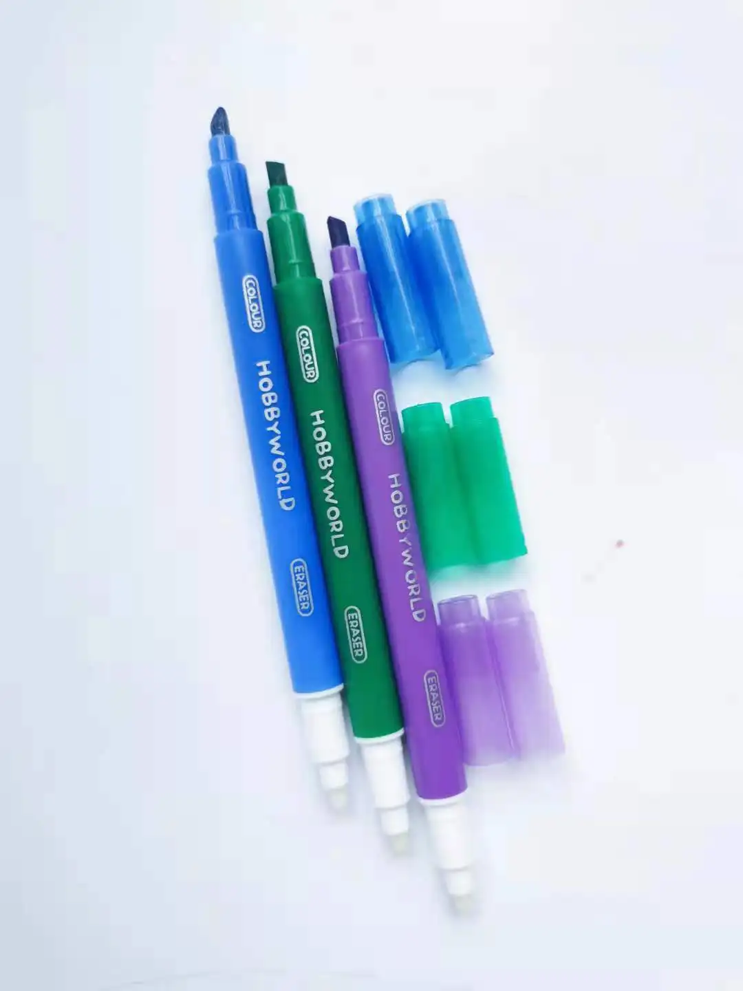 Новый дизайн стираемая двойная головка маркеры Маркеры Ручка флуоресцентная ручка для школы и