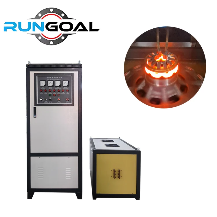RUNGOAL High Frequency Electric Induction Heating Machine Electromagnetic Heater 35KW/65KW/120KW/160KW High Efficiency
