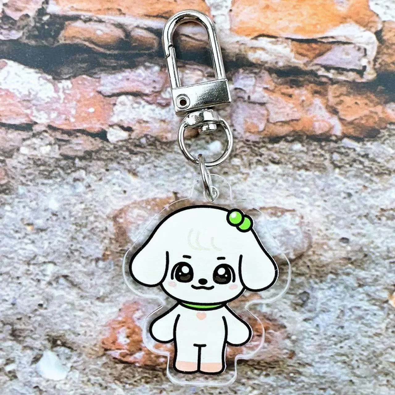 KPOP Custom Acrylic Keychains IVE Cartoon Acrylic Keyrings KPOP Gifts