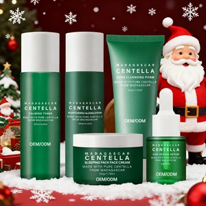 Rushed  Centella Skin Care Set Oil Control for Acne Refreshing Face Oil Soothes and Repairs Skin