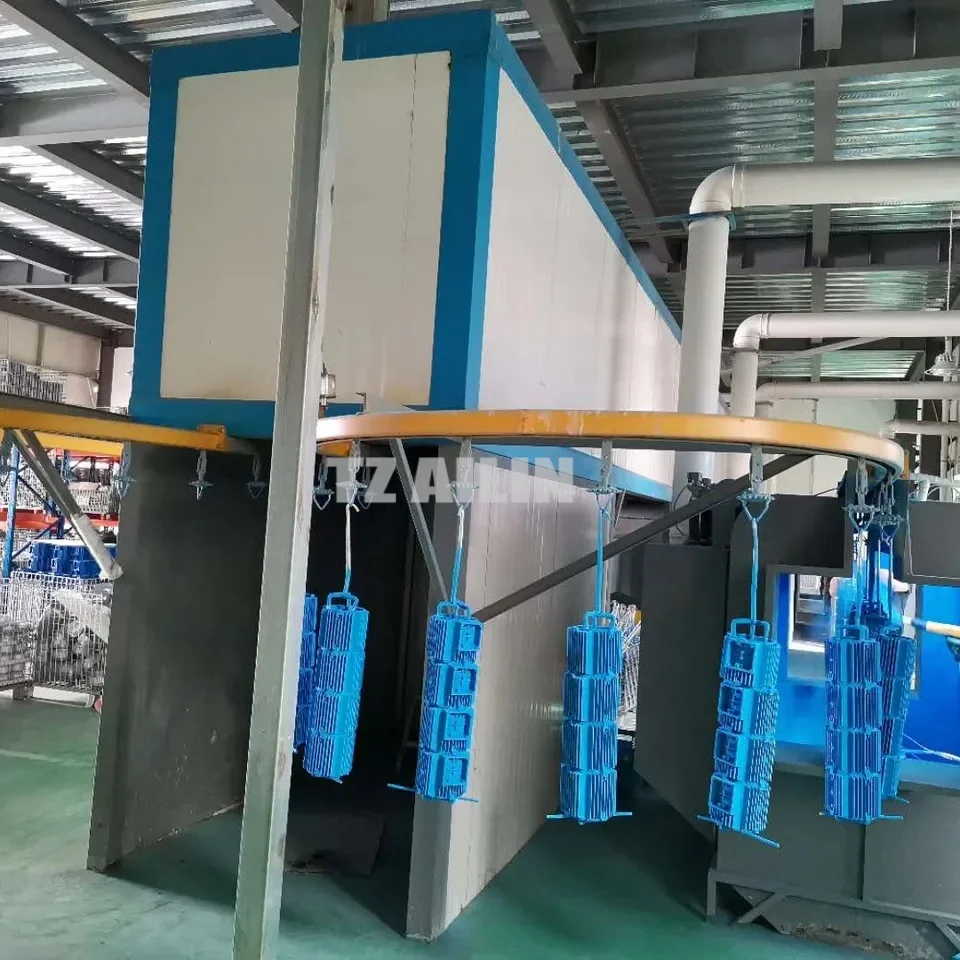 Ailin Custom Factory Electrostatic Manual Powder Coating Line With ...