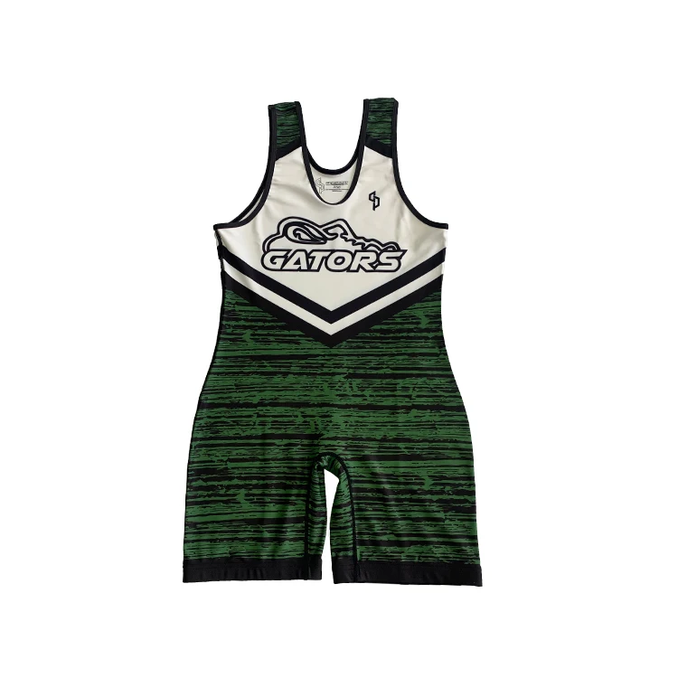 Design Your Own Custom Sublimation Wrestling Singlet for Men