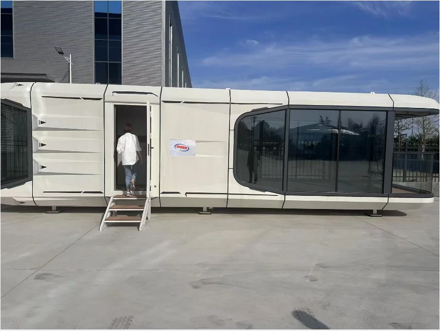 Customized Modern Design Prefab Container House Space Capsule-Inspired ...