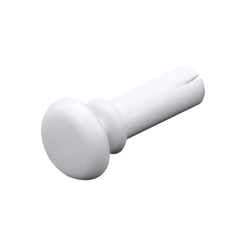 Flat Rivets Black White Plastic Nylon Barbed Rivets R Type