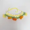 Yellow lily of the valley bib