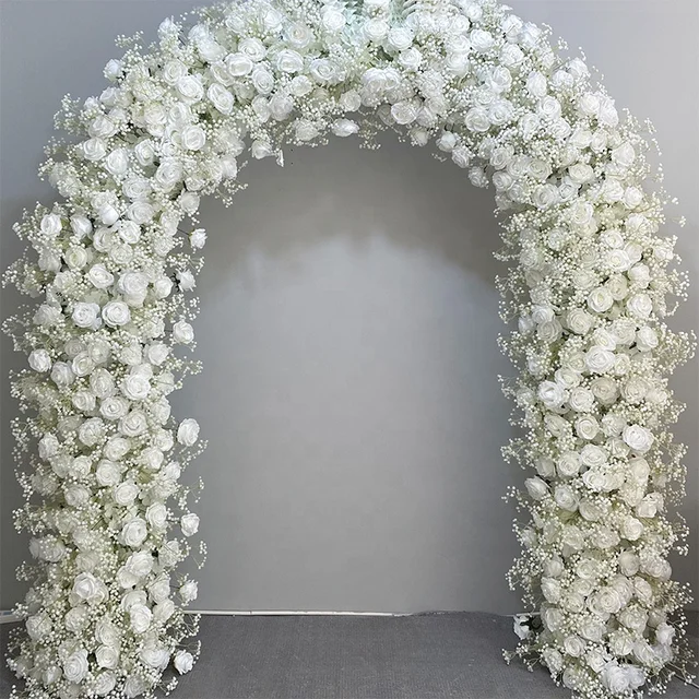 Backdrop Arch Stand Metal Wedding Flower Arch for Wedding Birthday Party Baby Shower Decoration