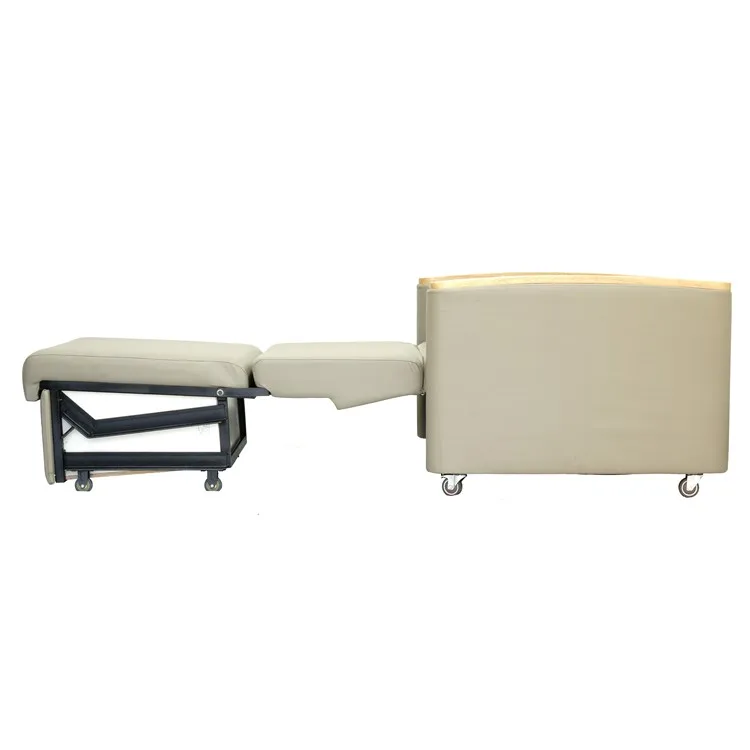 Modern Hospital Furniture-Foldable Electric Patients' Multi-Functional Sleeping Sofa for Families Comfortable Couch for Visitors
