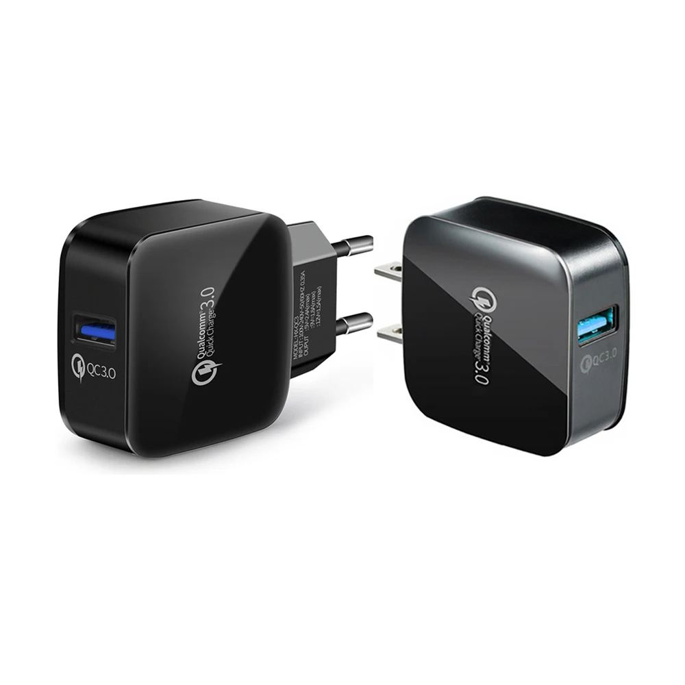 Универсальное белое Сетевое зарядное устройство Qualcomm Quick Charge QC 3,0 USB