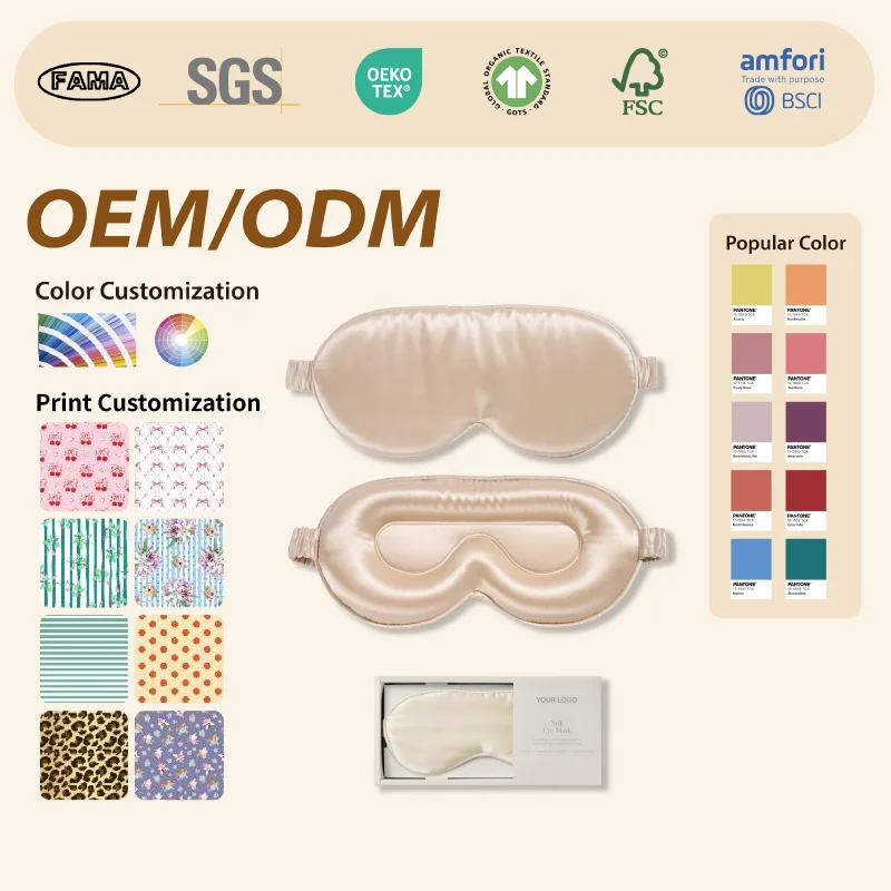 LINYE Premium Factory Custom 3D 16 19 22 Momme Luxe Slaapmasker 100% Puer Moerbeizijde 3D Oogmasker voor Slaap_voghion.com