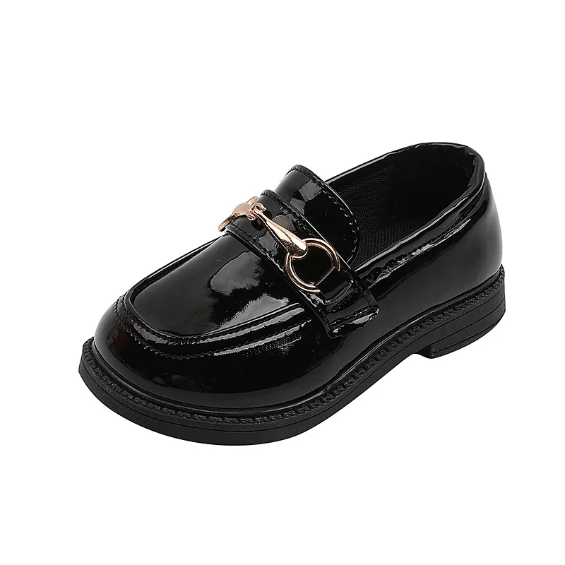 Garçons Chaussure Bateau Cuir Mocassin Enfant Loisirs Confort Chaussures Fille Plates Loafers Mode Princesse Oxford Chaussures Couleur Unie Vintage Mode Chaussures Semelle Souple Antidérapante