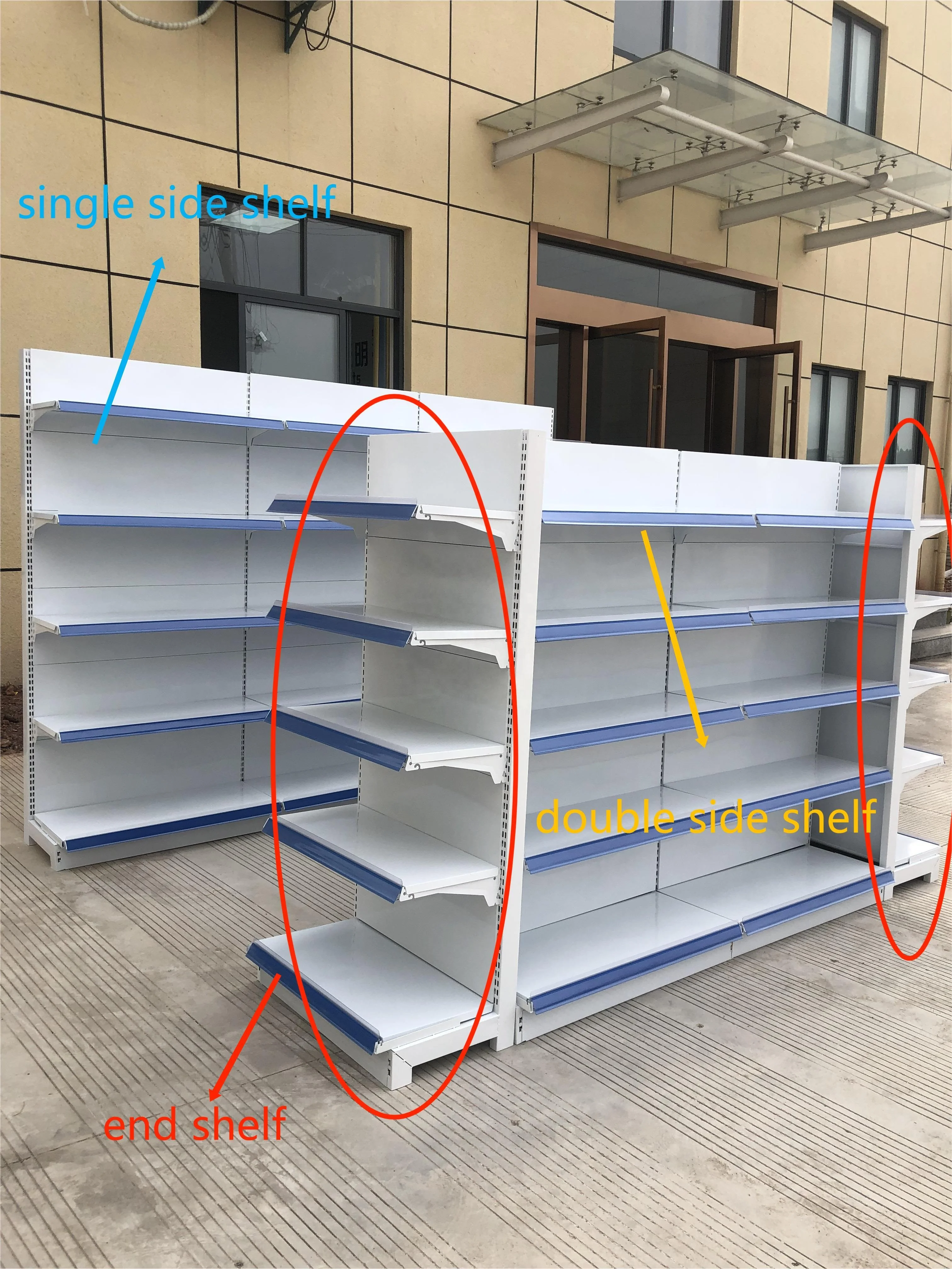 Retail Store Rack Supermarket Shelf Gondola Shelving/gondola Shelf Store Metal Display Rack