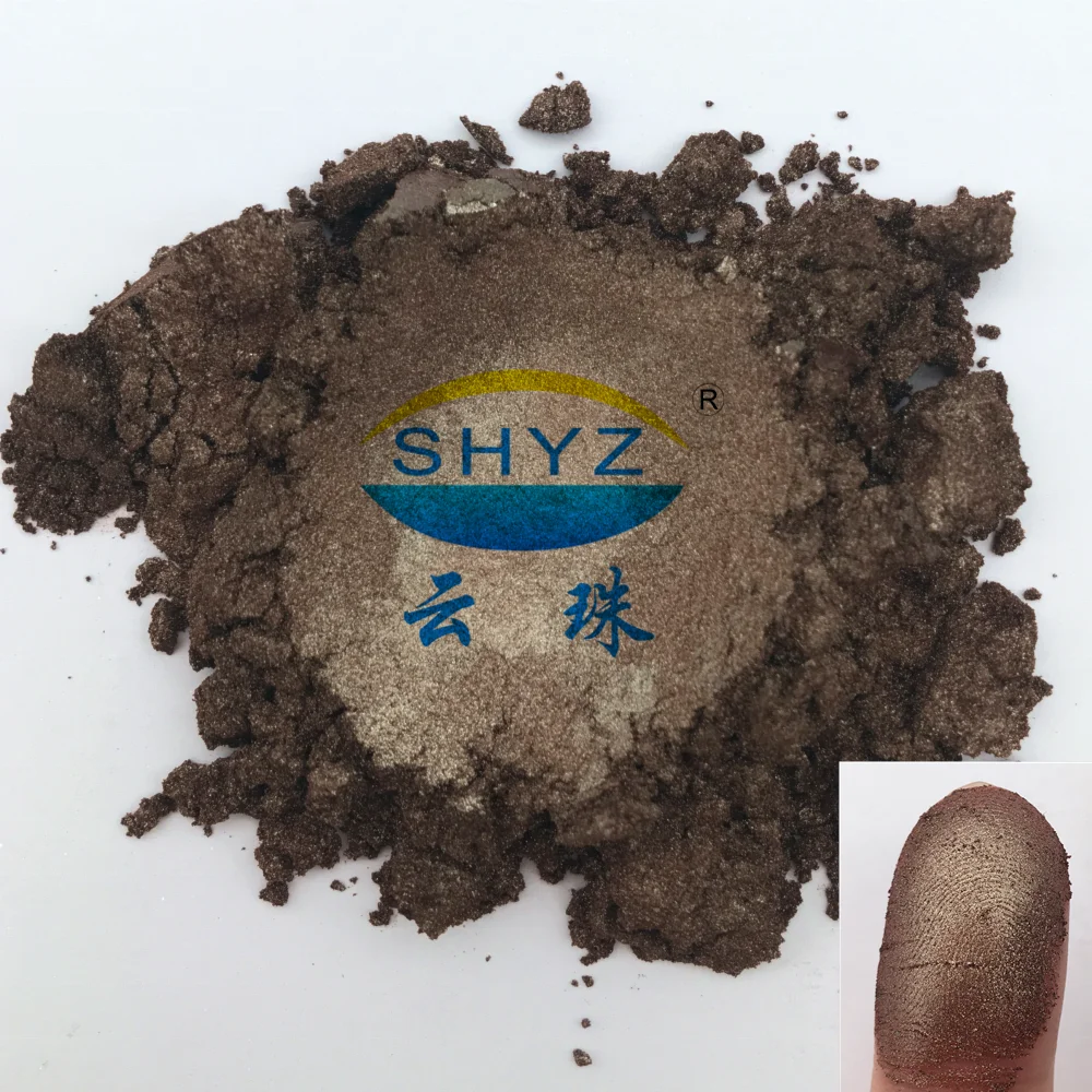 YunZhu Non-Toxic Gold Cosmetic Pigment Handmade Soap Making Colorants Phlogopite Mica Powder for Skin
